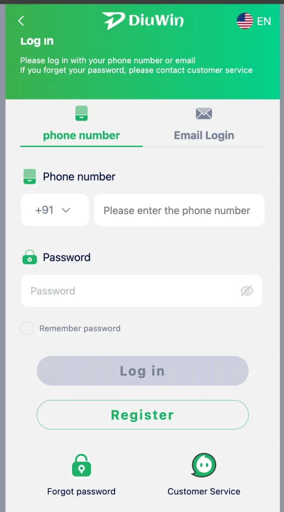Diuwin Login