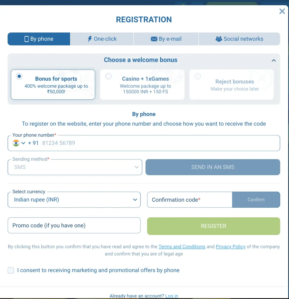 Cricbuzz Bet Register – New Account Creation